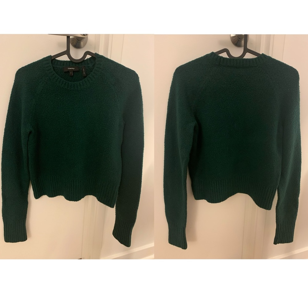 Theory Dark Green Sweater size P